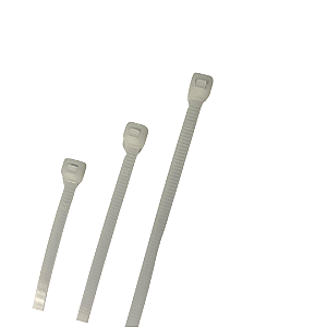 Abracadeira Nylon 3,5X200 MM Branca - 100 Unidades