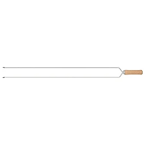 Espeto Duplo para Churrasco 85cm Mor
