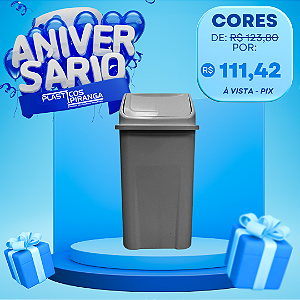 Lixeira Basculante 100 Litros