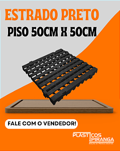 Estrado / Piso de Plástico 50 cm X 50 cm