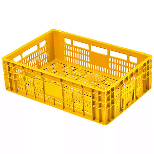 Caixa Plástica Agrícola Vazada 33 Litros - Modelo 17