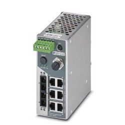 2989543 Phoenix Contact - Switch Ethernet Industrial - FL SWITCH SMN 6TX / 2FX