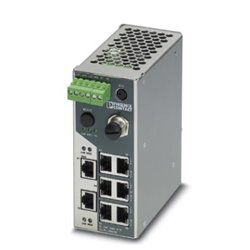 2989365 Phoenix Contact - Switch Ethernet Industrial - FL NAT SMN 8TX