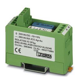 2964843 Phoenix Contact - Módulo de relé - EMG 25-REL / KSR-230 / 2X21AU / SO46