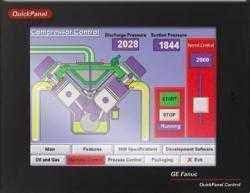 GE Fanuc ES1201 12" QuickPanel view