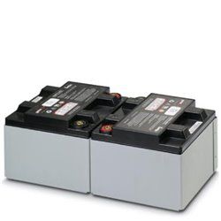 2908369 Phoenix Contact - Bateria de substituição da fonte de alimentação ininterrupta - UPS-BAT-KIT-WTR 2X12V / 26AH