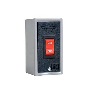 Botão monobloco – pulsador para comando Série 12001 com caixa