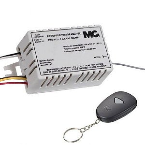 Kit controle remoto standard para automação TRX-111 – 1 canal