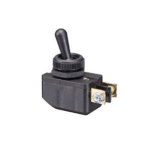 Interruptor de alavanca plástica CS-301D – atuador “B” preto – unipolar