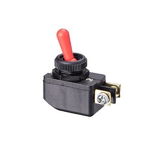 Interruptor de alavanca plástica CS-301D – atuador “B” vermelho – unipolar