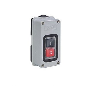 Interruptor de tecla CS-103 – tripolar 30A – com passa cabos – IP65