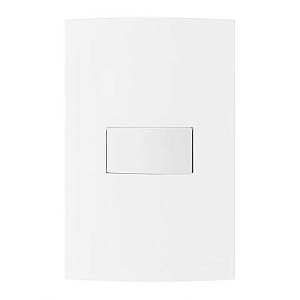 Linha Clean – Conjunto Interruptor Simples – Branco
