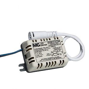 LED Driver 8-25W corrente 300mA não isolado – saída com conector
