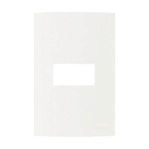 Linha Clean – Placa 4×2″ 1 Posto – Branco