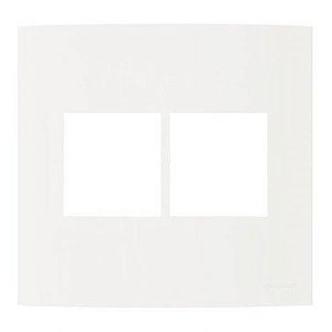 Linha Clean – Placa 4×4″ 4 Postos – Branco