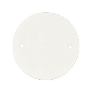 Linha Clean – Placas Redondas Cega 3” – Branco