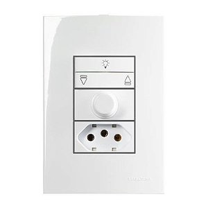 Linha Sleek – Conjuntos 4×2” – Controle de ventilador 500W 220V~ + 1 tomada 2P+T 20A 250V~