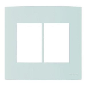 Linha Clean – Placas 4×4’’ 6 postos horizontais – Menta
