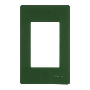 Linha Infiniti – Placas 4×2’’ 3 postos horizontais – Verde Oliva