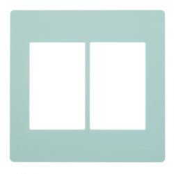 Linha Infiniti – Placas 4×4’’ 6 postos horizontais – Menta