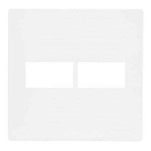 Linha Infiniti – Placas 4×4’’ 2 postos horizontais – Branco