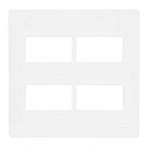 Linha Infiniti – Placas 4×4’’ 4 postos horizontais separados – Branco