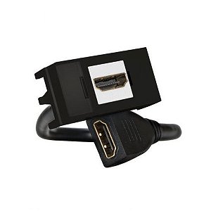 Linha Infiniti – Tomada HDMI – Ebony