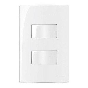 Linha Sleek – Conjuntos 4×2” – 2 interruptores paralelos separados 10A 250V~