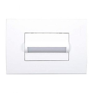 Linha Sleek – Conjuntos 4×2” – Balizador horizontal luz branca fria bivolt