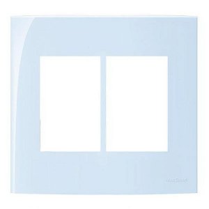 Linha Sleek – Placas 4×4’’ 6 postos horizontais – Sereno