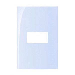 Linha Sleek – Placas 4×2” 1 posto horizontal – Lavanda