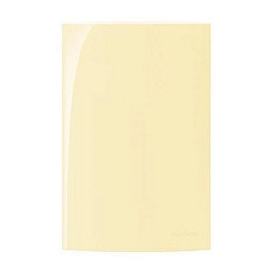 Linha Sleek – Placas 4×2” Cega – Vanilla