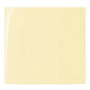Linha Sleek – Placas 4×4” Cega – Vanilla