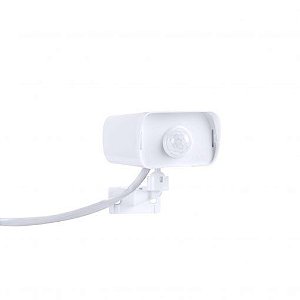 Sensor de presença externo premium PMPX-40F sobrepor parede – com fotocélula – branco