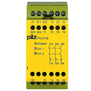 774729 - Pilz - PNOZ X6 24VAC 24VDC 3n/o