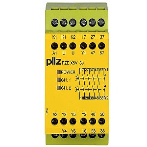 774593 - Pilz - PZE X5V 3 / 24VDC 5n / o fixo