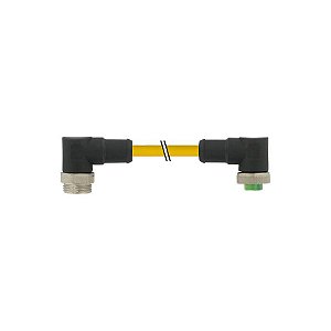 7700-A3A31-U1B0150 MURRELEKTRONIK Mini (7/8) 3 pólos, macho (Ext.) 90°/fêmea 90° TPE, TC-ER+FT4, 3x16AWG, am..