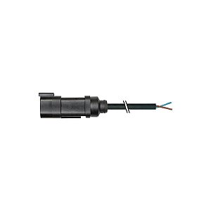 7072-72521-5720150 MURRELEKTRONIK plugue de válvula MDC04-6p com cabo PUR 6x0.75 preto UL/CSA + cadeia porta cabos
