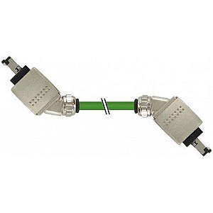 7000-74681-7960150 MURRELEKTRONIK RJ45 Push Pull macho 45º/ RJ45 Push Pull macho 45º PUR 2x2xAWG22 blindado ..