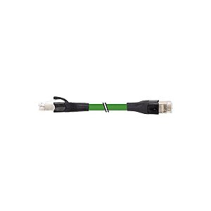 7001-74311-7900030 MURRELEKTRONIK RJ45 macho 0º/RJ45 macho 0º Gigabit PUR 4x2xAWG26 blindado verde UL/CSA 0,..
