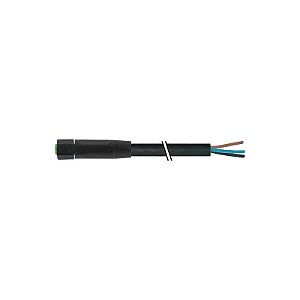 7003-08048-8280200 MURRELEKTRONIK M8 fêmea 0° com cabo SC FEP-JB preto 2m