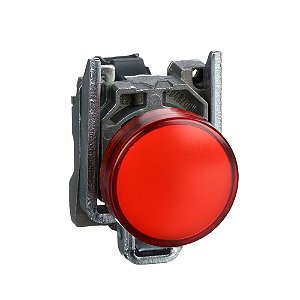 SINALIZADOR MODULAR Ø22MM METÁLICO, LED, VERMELHO, 110...120VCA XB4BVG4