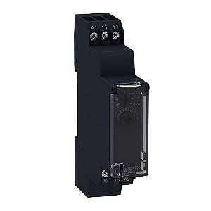 RELE TEMPORIZADOR ELETRONICO AO TRABALHO 24VCC 24 240VCA RE17RAMU