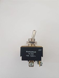 Interruptor de alavanca metálica 14.323- tripolar