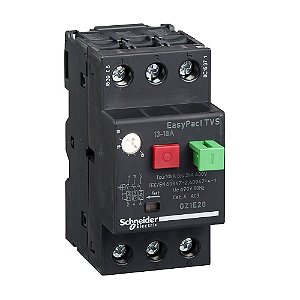 DISJUNTOR TERMOMAGNETICO TESYS GZ1E 1318A BOTAO IMPULSAO GZ1E20