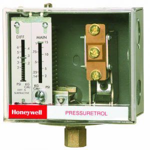 Pressostato para água/vapor Série Pressuretrol® – L404F1219/U