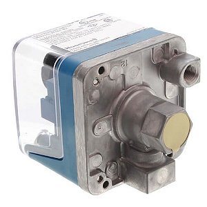 12 ″ - 60 ″ WC Manual Reset, Flange Mount Pressure Switch (Subtrativo)