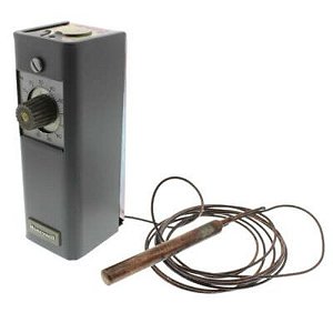 Controlador de temperatura de refrigeração de bulbo remoto com temperatura de ajuste de -30 F a 90 F e capilar de 8 pés