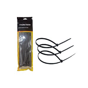 ABRAÇADEIRA NYLON 100MMX2,5 PRETA THOMPSON C100