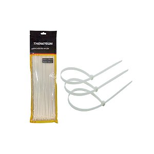 ABRAÇADEIRA NYLON 200MMX2,5 BRANCA THOMPSON C100